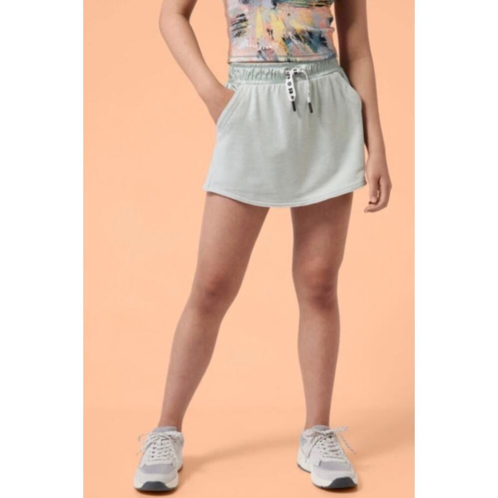 Athleta Girl x Simone Biles Shine Drawstring Waist Pocket Front Skort 12